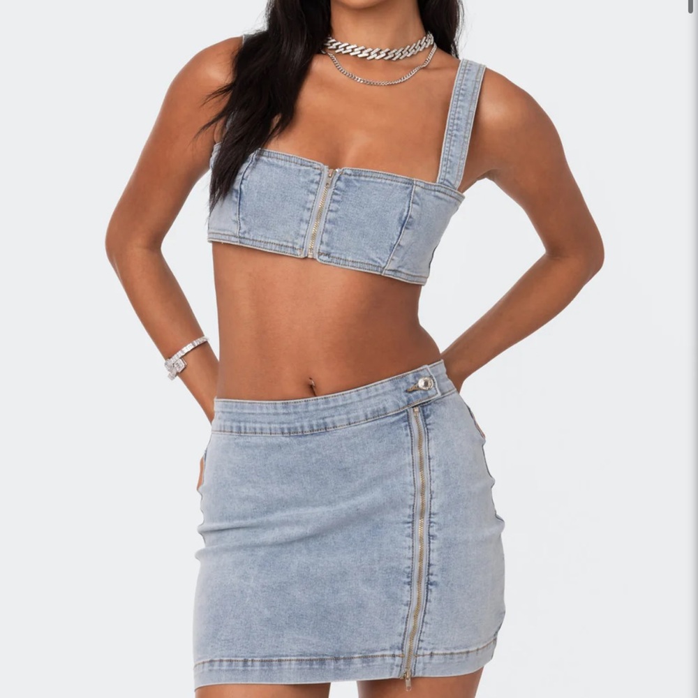 Edikted denim set